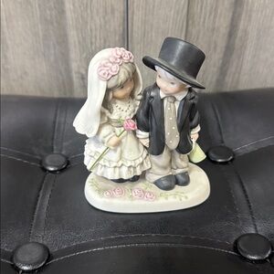 Vintage Promises Of Love Bahner Studios Bride & Groom Kids Collectible Figurine